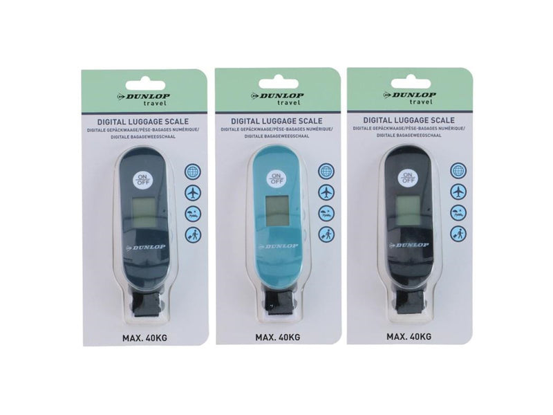 Dunlop - Digital luggage scale up to 40 kg - Navy