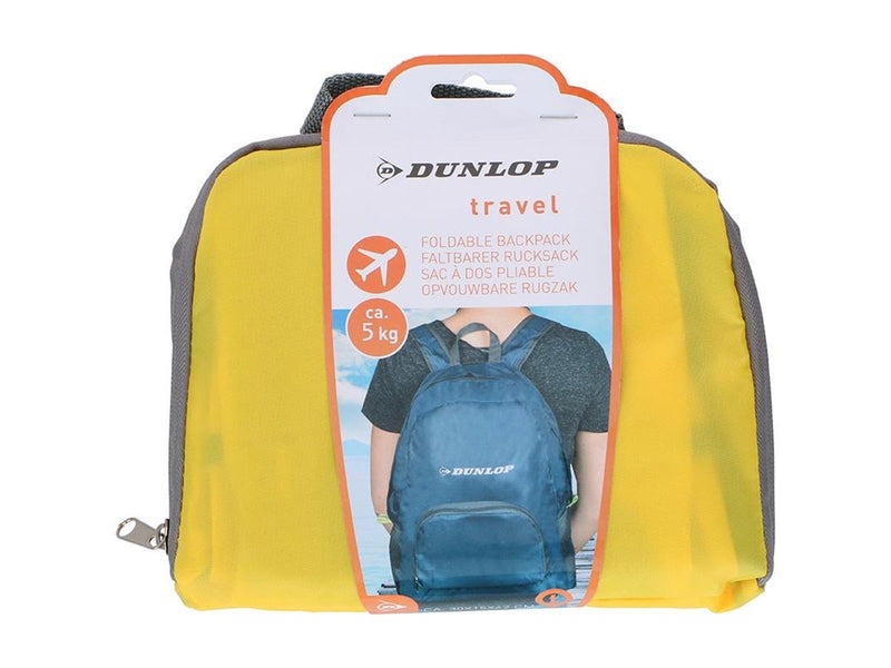 Dunlop - Folding backpack - yellow