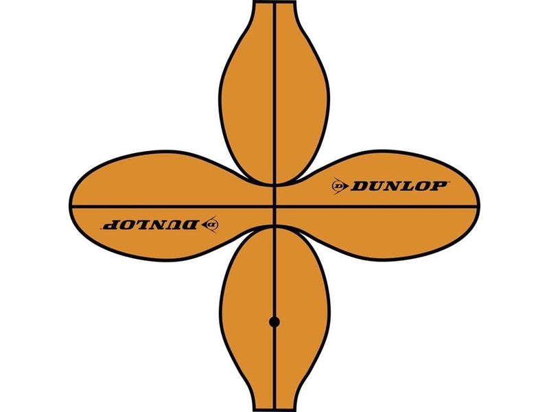 Dunlop - Outdoor basketball 8 panels size 7 - orange