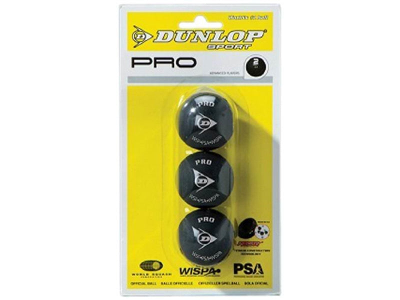 Dunlop PRO 3-pack Squash Ball