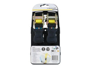 Dunlop - Ratchet Tie Down Strap with Locking Mechanism 5 m / 150 kg 2 pcs