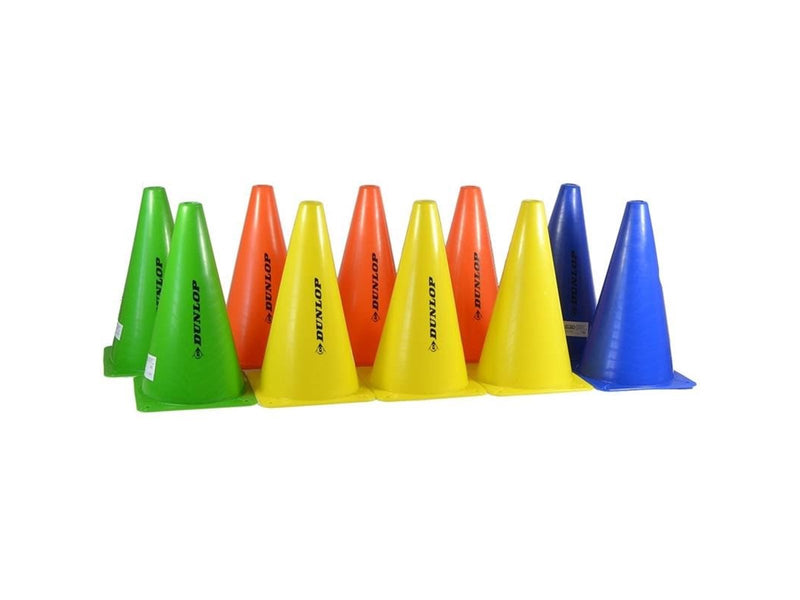 Dunlop - Set of training cones 10 pcs.