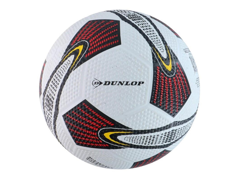 Dunlop - Street Training Football size 5 - white/red