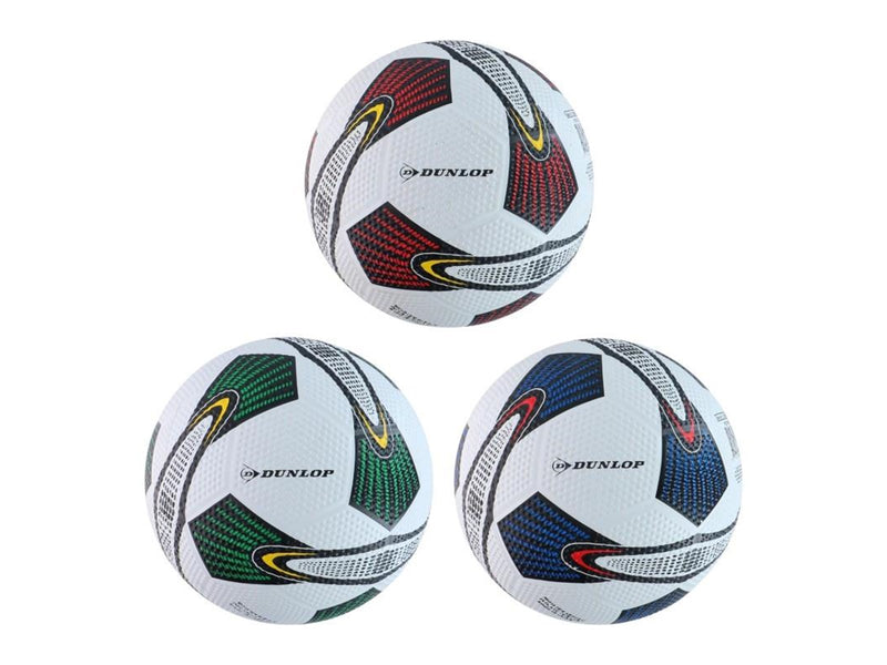 Dunlop - Street Training Football size 5 - white/red