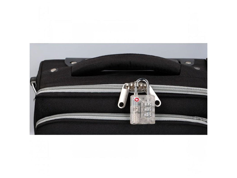 Dunlop - TSA combination lock for suitcase / luggage - Red