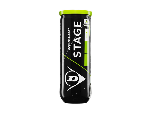 Dunlop Tennisball Stage 1 Green 3-pack