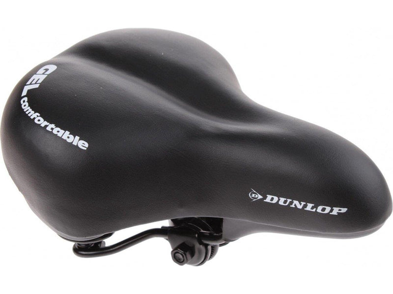 Dunlop - comfortable bicycle gel saddle