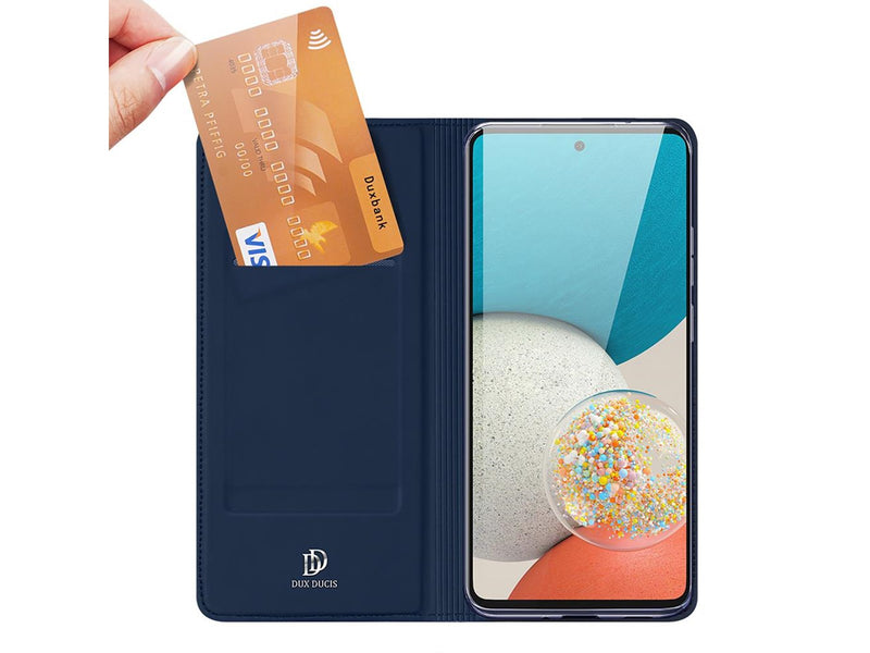 Dux Ducis Skin Pro Holster Case Flip Cover Samsung Galaxy A73 Blue