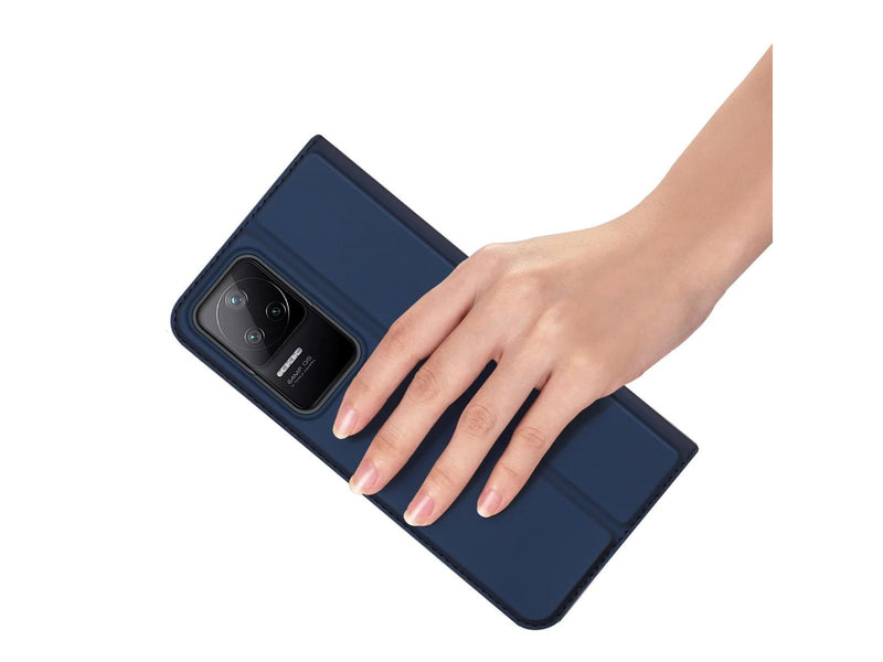 Dux Ducis  Skin Pro Holster Case Flip Cover Xiaomi Poco F4 5G Blue