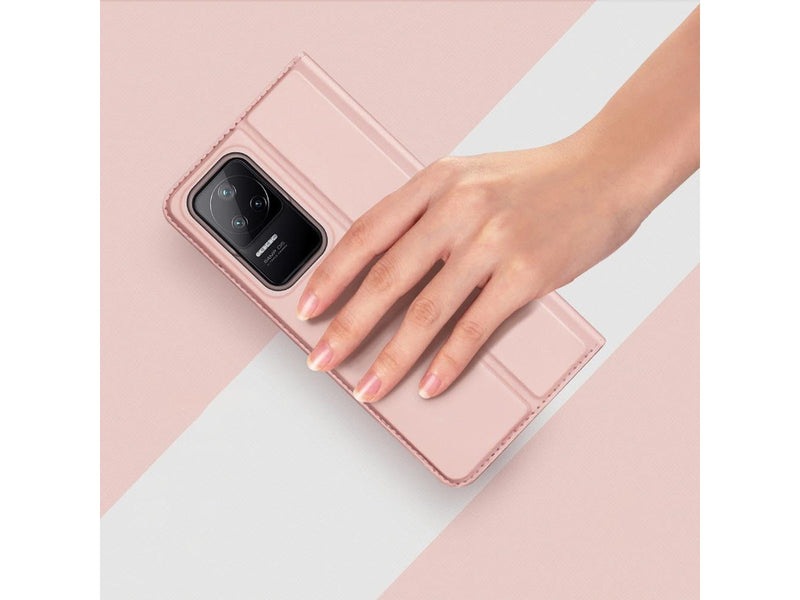 Dux Ducis Skin Pro Holster Case Flip Cover Xiaomi Poco F4 5G Gold
