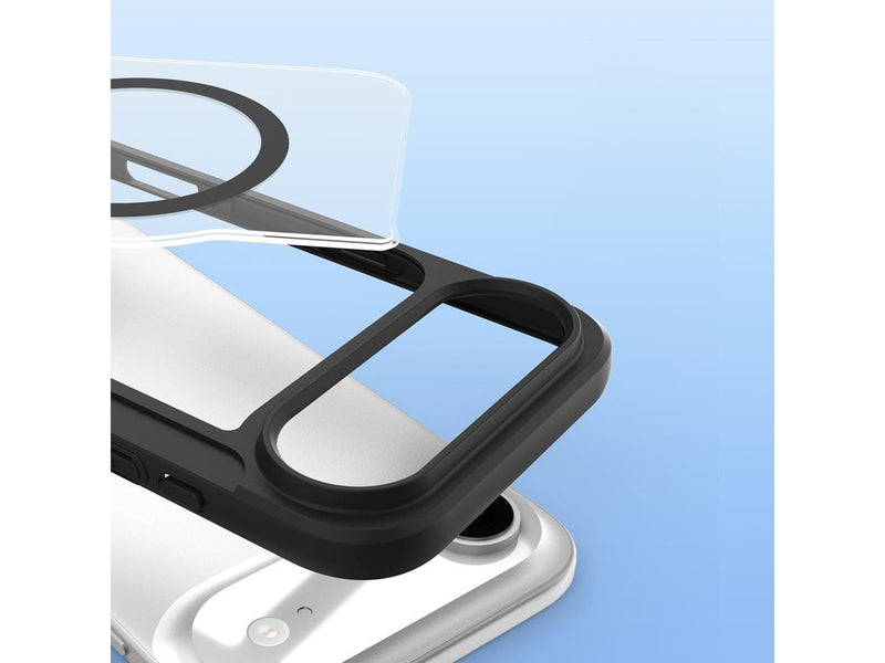 Dux Ducis Skin X Pro Case for iPhone 17 Air with Wallet MagSafe Compatible - Black