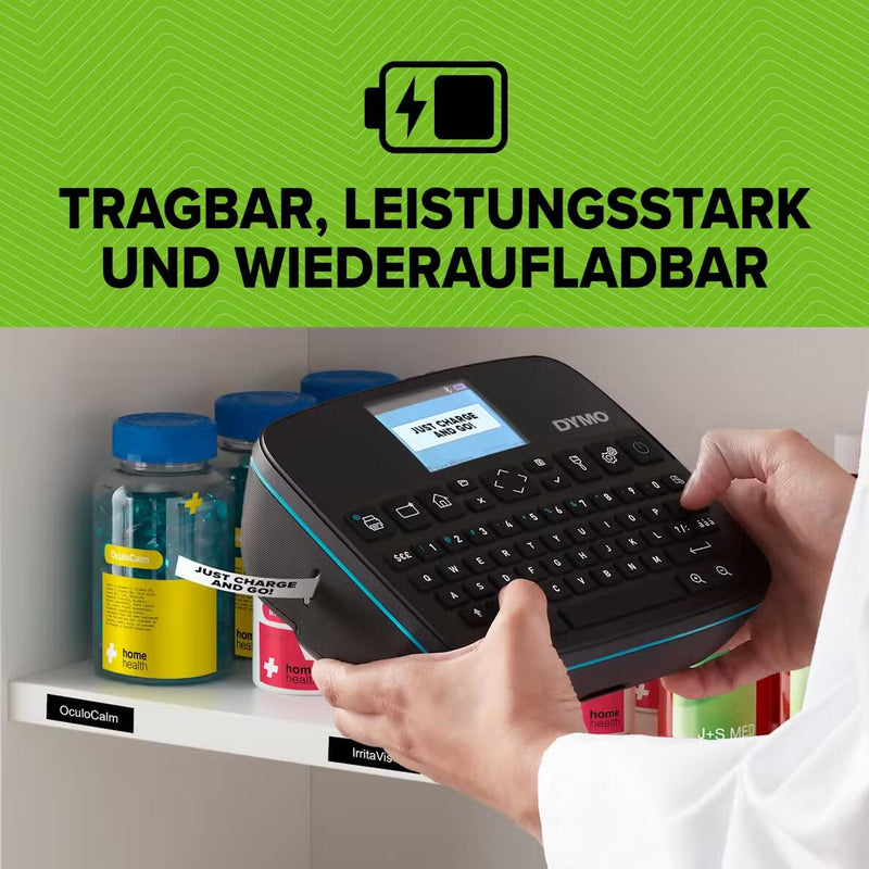 DYMO® LabelManager™ 640 CB, Beschriftungsgerät, QWZ-Tastatur, im KofferSet