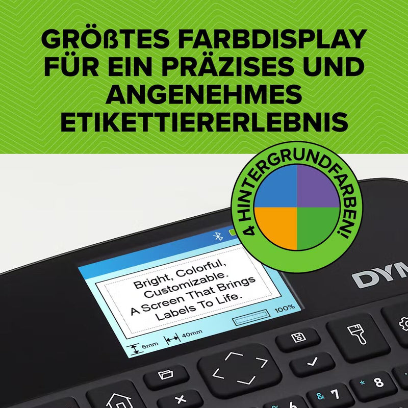 DYMO® LabelManager™ 640 CB, Beschriftungsgerät, QWZ-Tastatur, im KofferSet