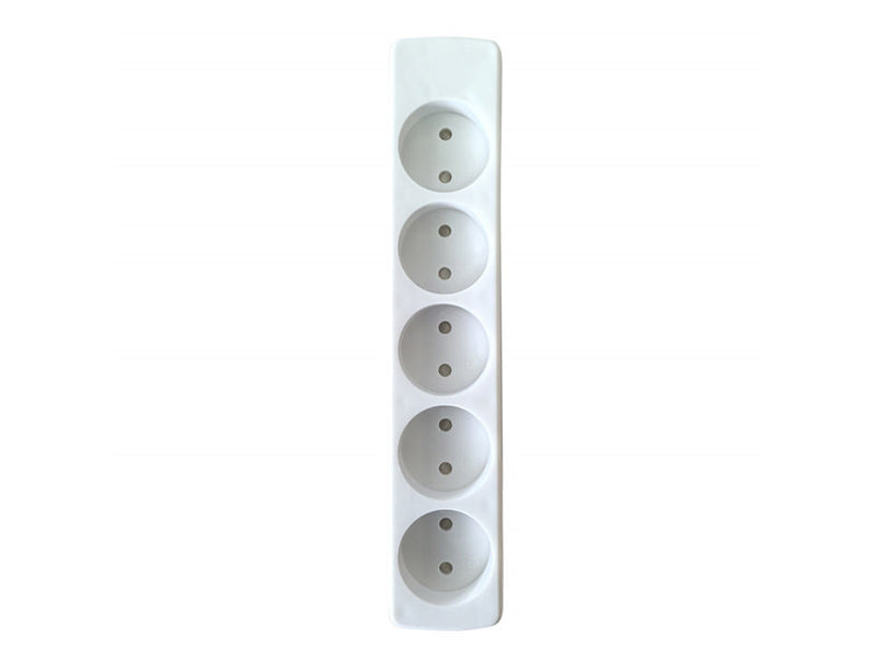 E-line Socket with 5 outlets