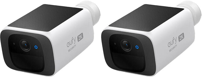eufy Security Überwachungskamera Außen S220 Solo 2-Pack, 2K
