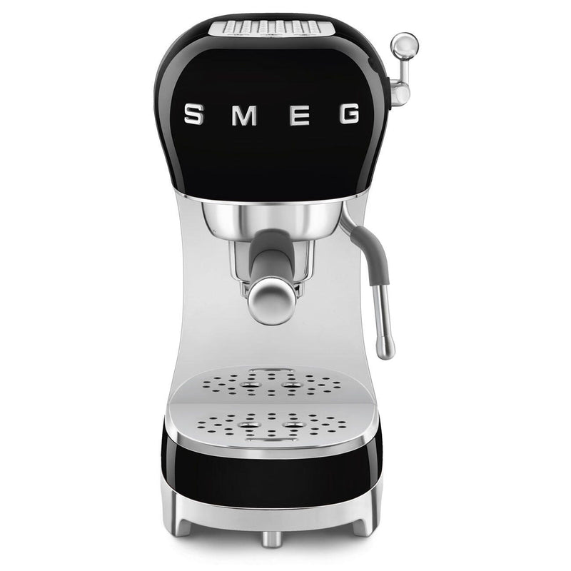SMEG Espresso-Kaffeemaschine 50's Style ECF02BLEU, schwarz
