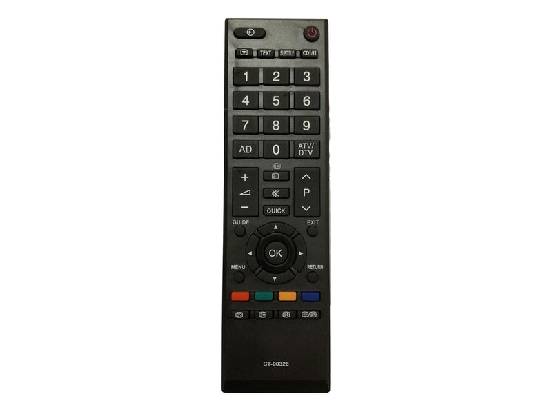 codalux Fernbedienung für TOSHIBA CT-90326, CT90326, CT-90406, CT90380, CT-90336, CT-90430 CT-8002 CT-90325