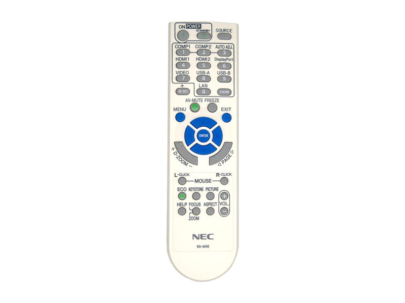 NEC RD-469E, 7N901053, RMT-PJ36, 7N901051 Original Fernbedienung