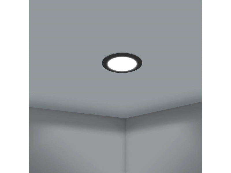 EGLO ABIUL EINGEBAUT. SET Ø86 CCT 3X300LM DÄMPFER. IP44 SCHWARZ