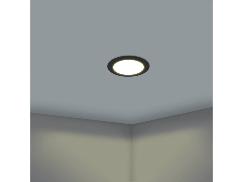 EGLO ABIUL EINGEBAUT. SET Ø86 CCT 3X300LM DÄMPFER. IP44 SCHWARZ