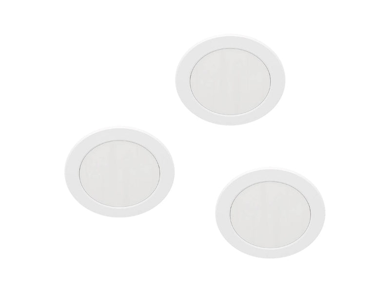 EGLO ABIUL EINGEBAUT. SET Ø86 CCT 3X300LM DÄMPFER. IP44 WEISS