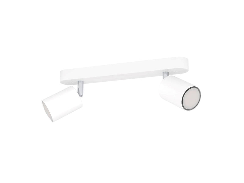 EGLO ADFIRA-Z SPOT RAIL L300 GU10 2X4.9W 2X345LM WEISS/CHROM