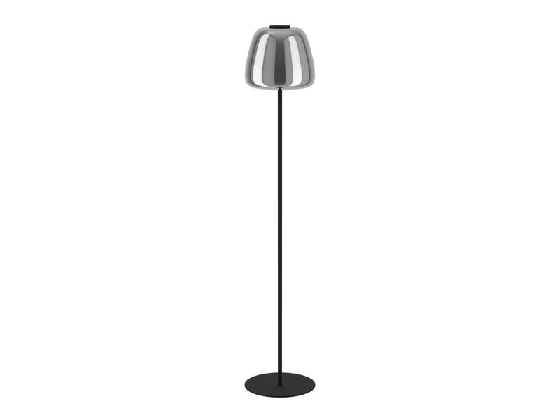EGLO ALFERO-Z BODEN RGB/CCT 2000LM SCHWARZ/CHROM/TRANSP.