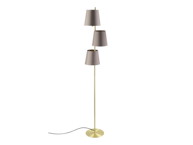 EGLO ALMEIDA 2 floor lamp brushed brass
