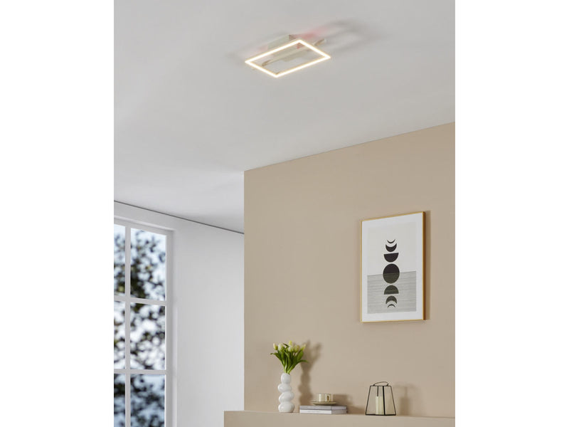 EGLO AMANDOLO DECKE 4-KANT CCT WEISS