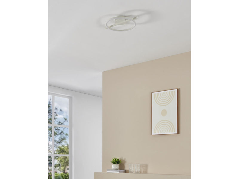 EGLO AMANDOLO DECKE RUND CCT WEISS