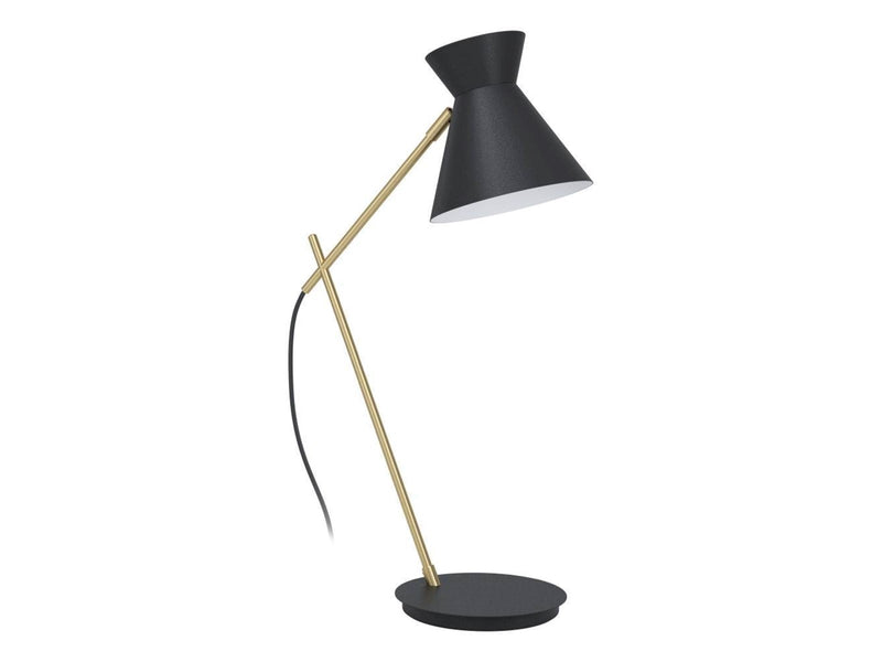 EGLO AMEZAGA Tischleuchte, schwarz, messing