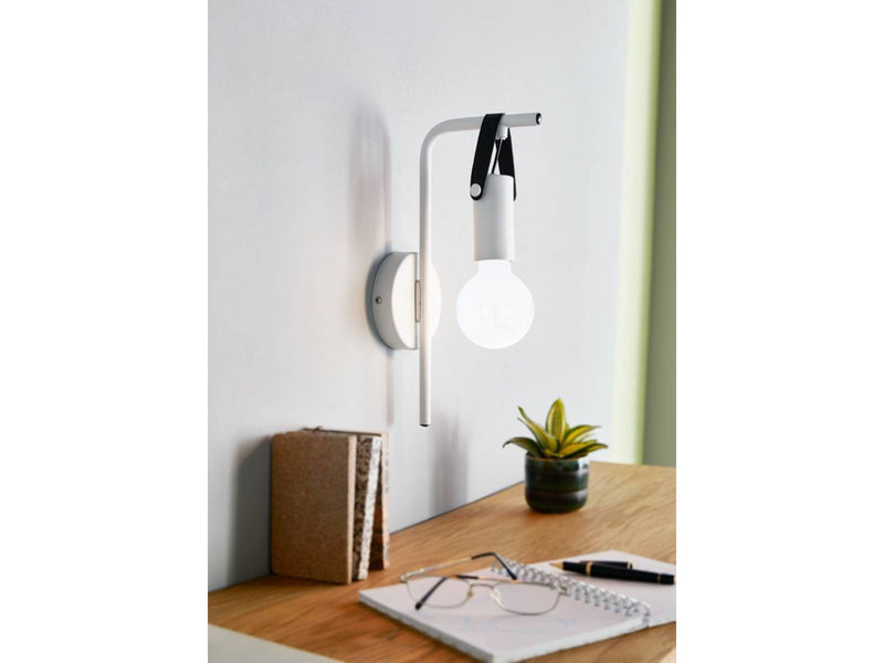 EGLO APRICALE WALL E27 GRAU/SCHWARZ