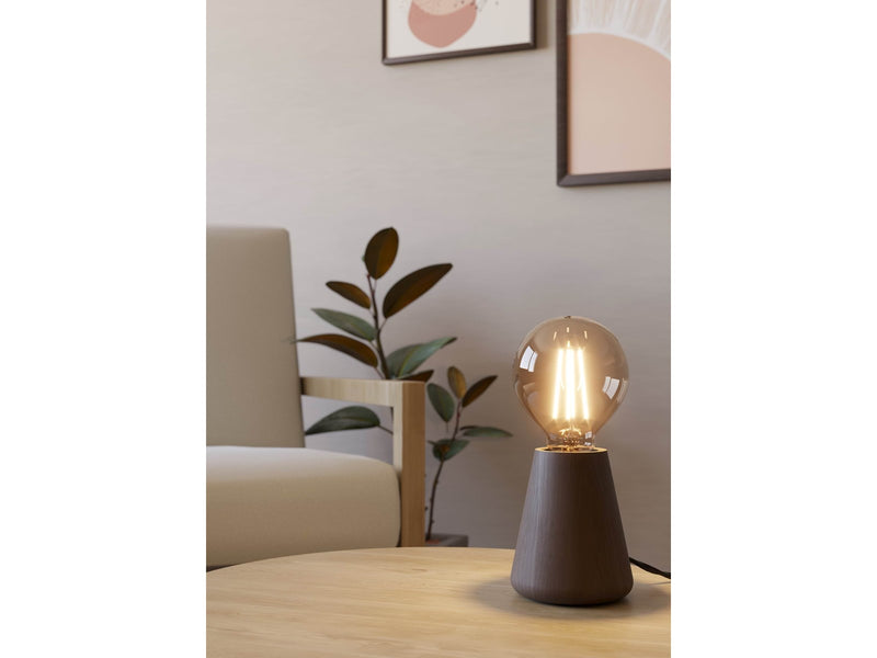 EGLO ASBY table lamp dark brown