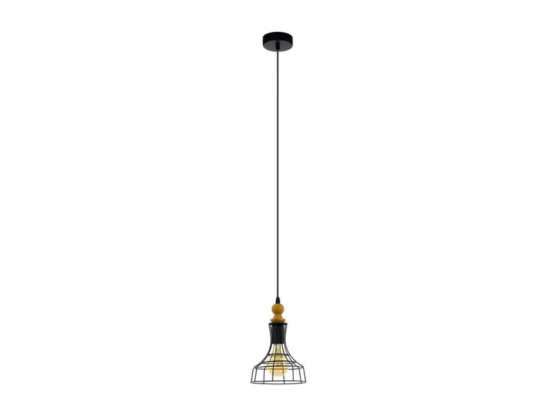 EGLO BAMPTON 1 PENDELLEUCHTE NATUR