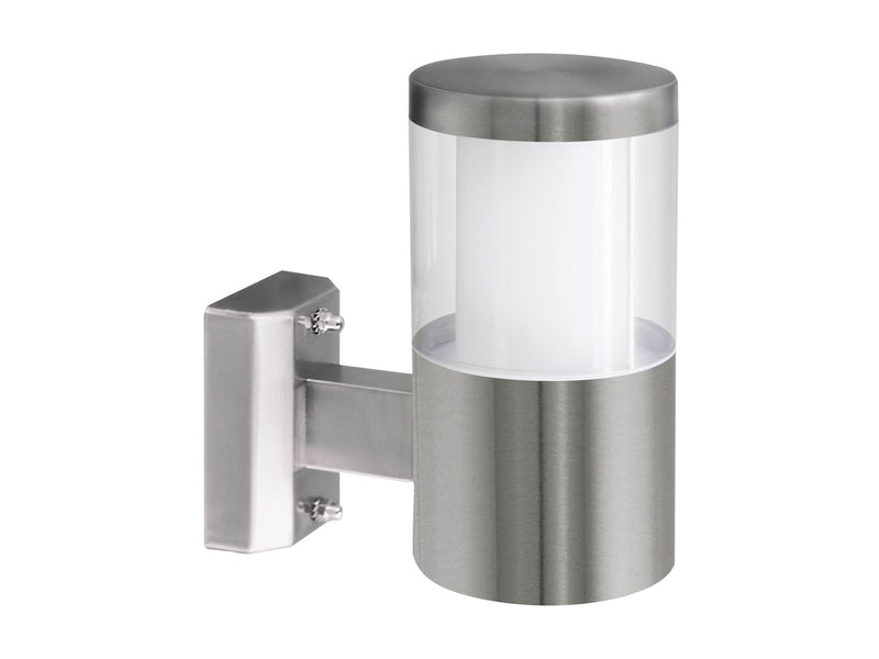 EGLO BASALGO 1 Wandleuchte - edelstahl/klar, weiss