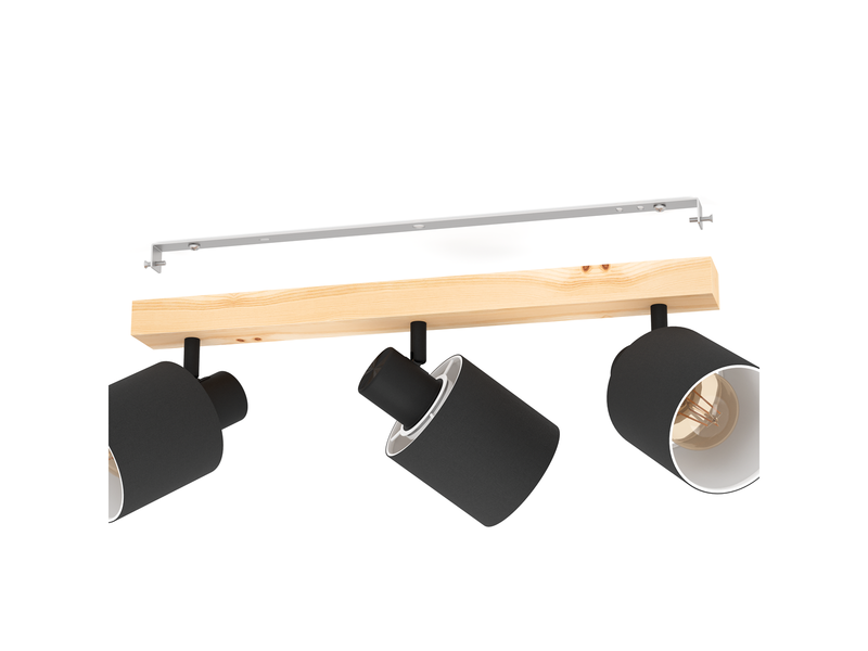 EGLO BATALLAS Spot, schwarz, weiss