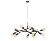 EGLO BOCADELLA PENDELLEUCHTE 12L SCHWARZ