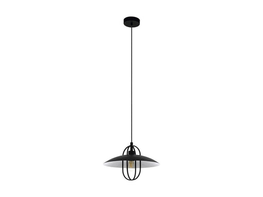 EGLO CREGAN PENDELLEUCHTE E27 Ø380 SCHWARZ