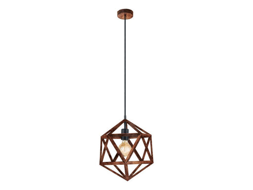 EGLO EMBLETON PENDELLEUCHTE E27 Ø305 ANTIK KUPFER