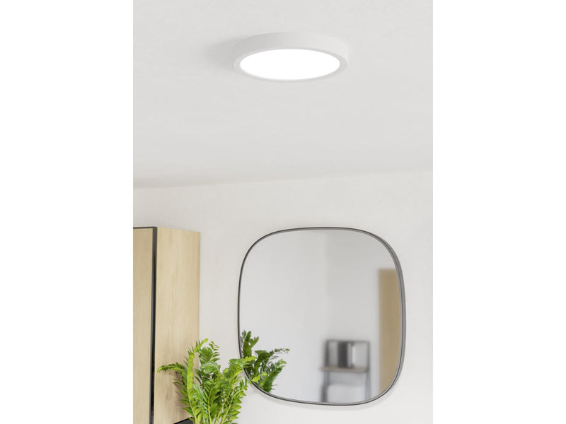 EGLO FUEVA 6 PLAFOND Ø210 CCT 11.5W 1550LM IP44 WEISS