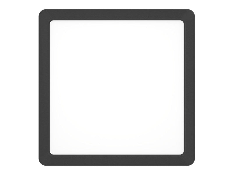 EGLO FUEVA 6 PLAFOND 220X220 CCT 10.5W 1700LM IP44 SCHWARZ