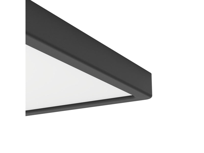 EGLO FUEVA 6 PLAFOND 390X390 CCT 17.5W 2800LM SCHWARZ