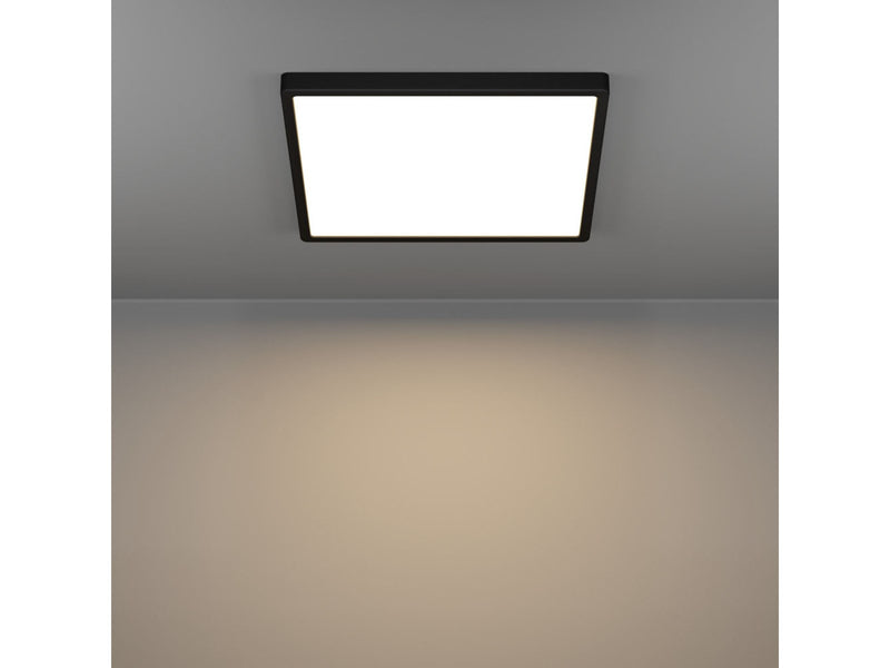 EGLO FUEVA 6 PLAFOND 390X390 CCT 17.5W 2800LM SCHWARZ