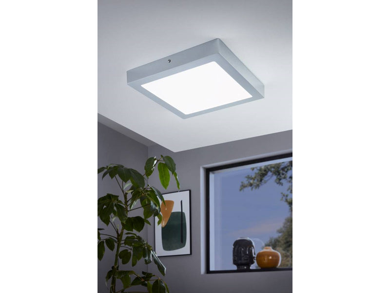 EGLO FUEVA-C PLAFOND RGBTW 21W 2800LM 300X300 CHROM