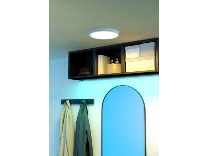 EGLO FUEVA-Z Deckenleuchte, Ø285 mm, schwarz