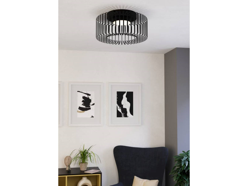 EGLO GINESTRONE-Z ceiling lamp black