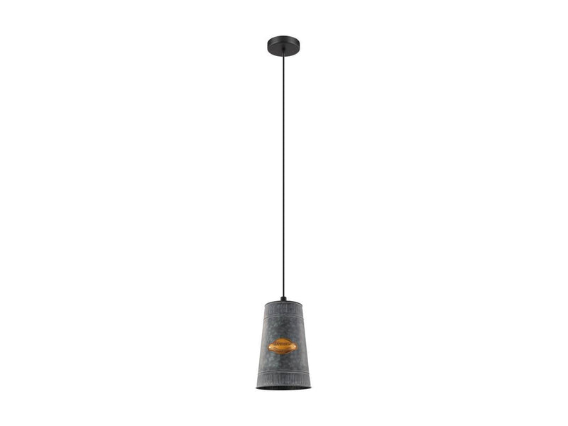 EGLO HONEYBOURNE ANHÄNGER E27 DUNKLES ZINK