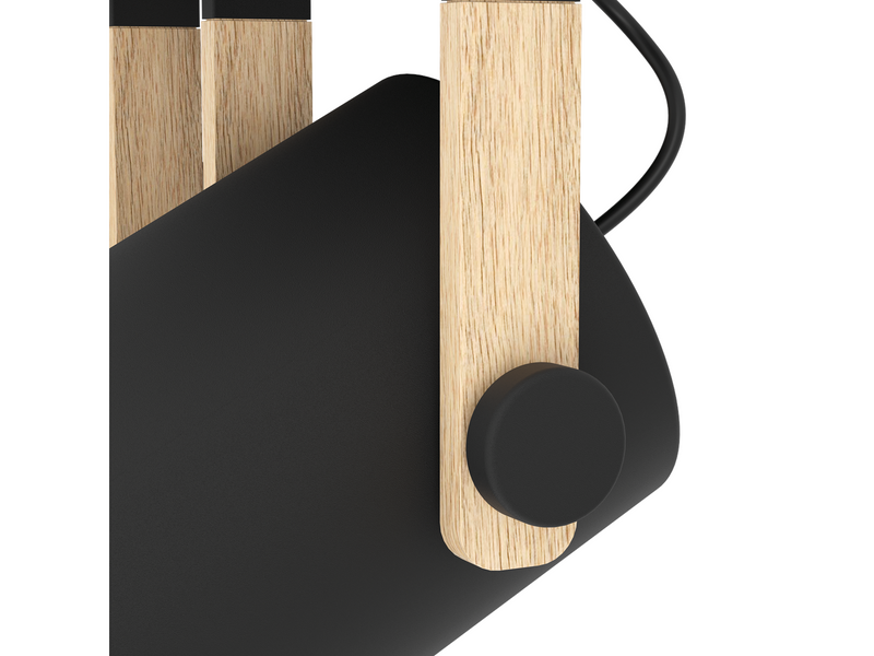 EGLO HORNWOOD Deckenleuchte, braun