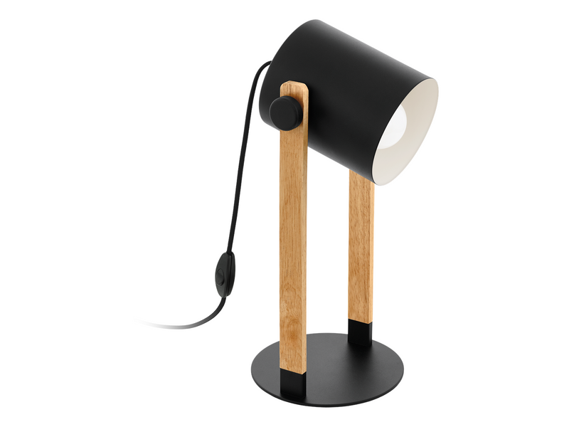 EGLO HORNWOOD Tischleuchte, braun