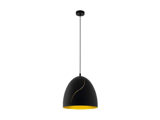 EGLO HUNNINGHAM ANHÄNGER Ø405 SCHWARZ/GOLD